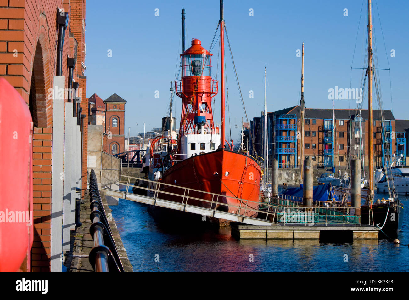Swansea Marina Docks, Wales, Vereinigtes Königreich, Europa Stockfoto