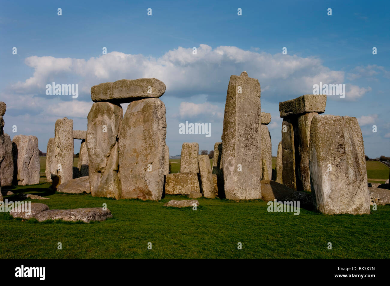 Stonehenge, UNESCO-Weltkulturerbe, Wiltshire, England, Vereinigtes Königreich, Europa Stockfoto