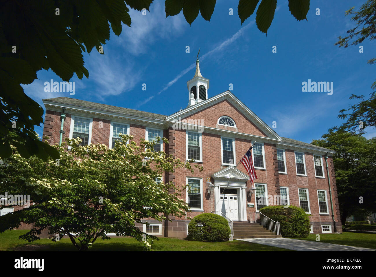 Andrews Schule in Bristol, Rhode Island, USA Stockfoto