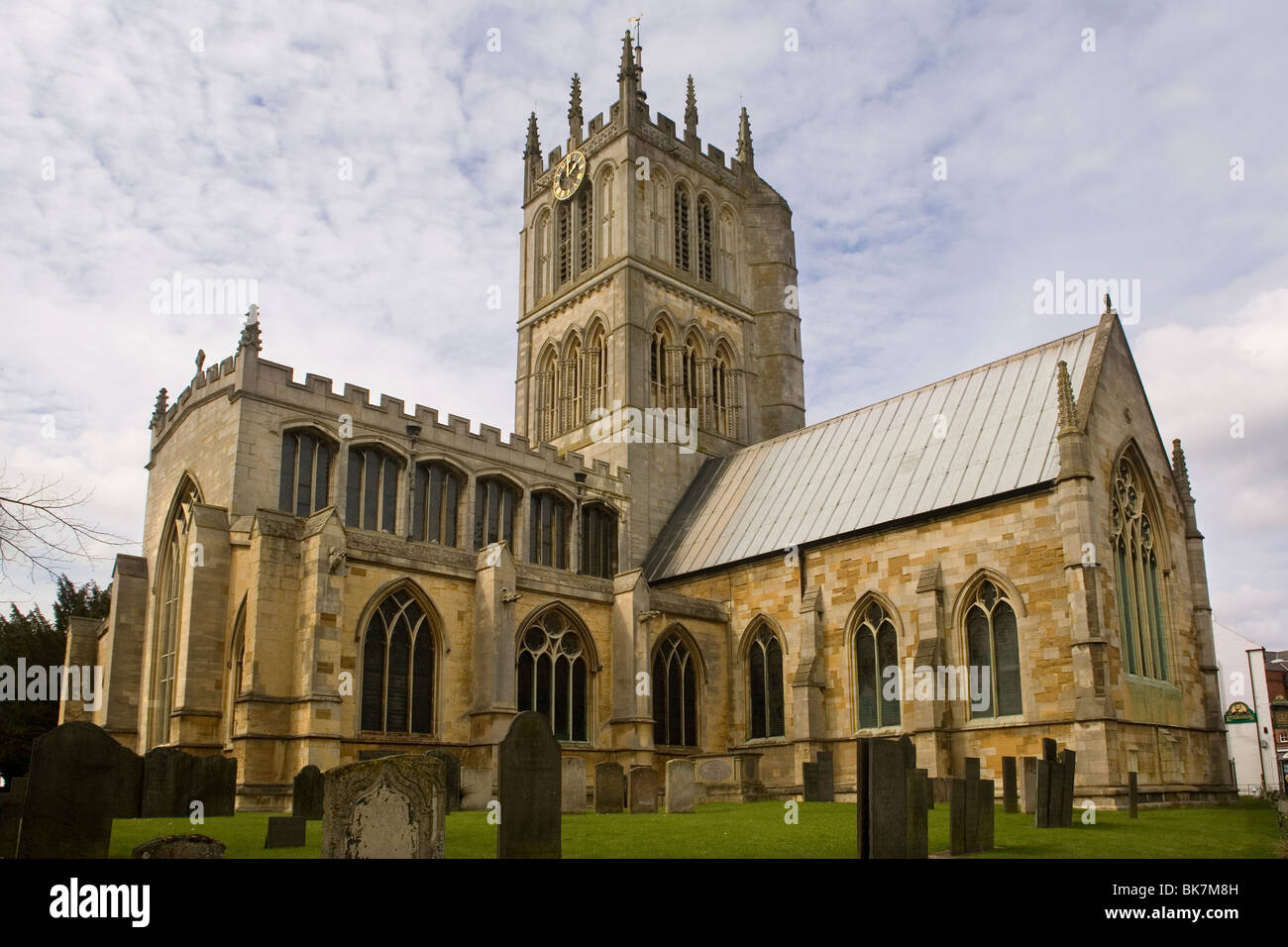 England-Leicestershire Melton Mowbray St.Mary Kirche Stockfoto