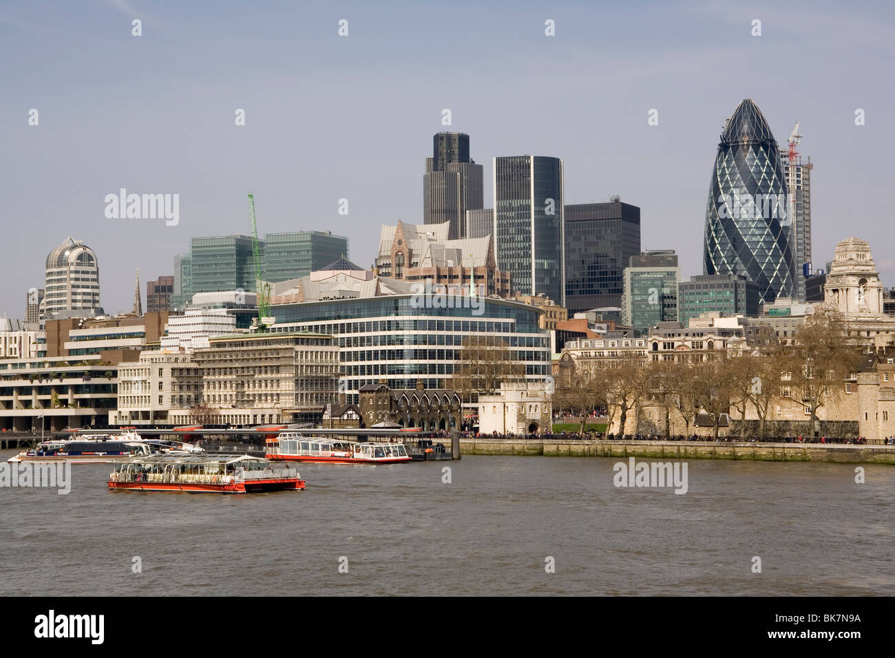 England London Skyline der Stadt Stockfoto