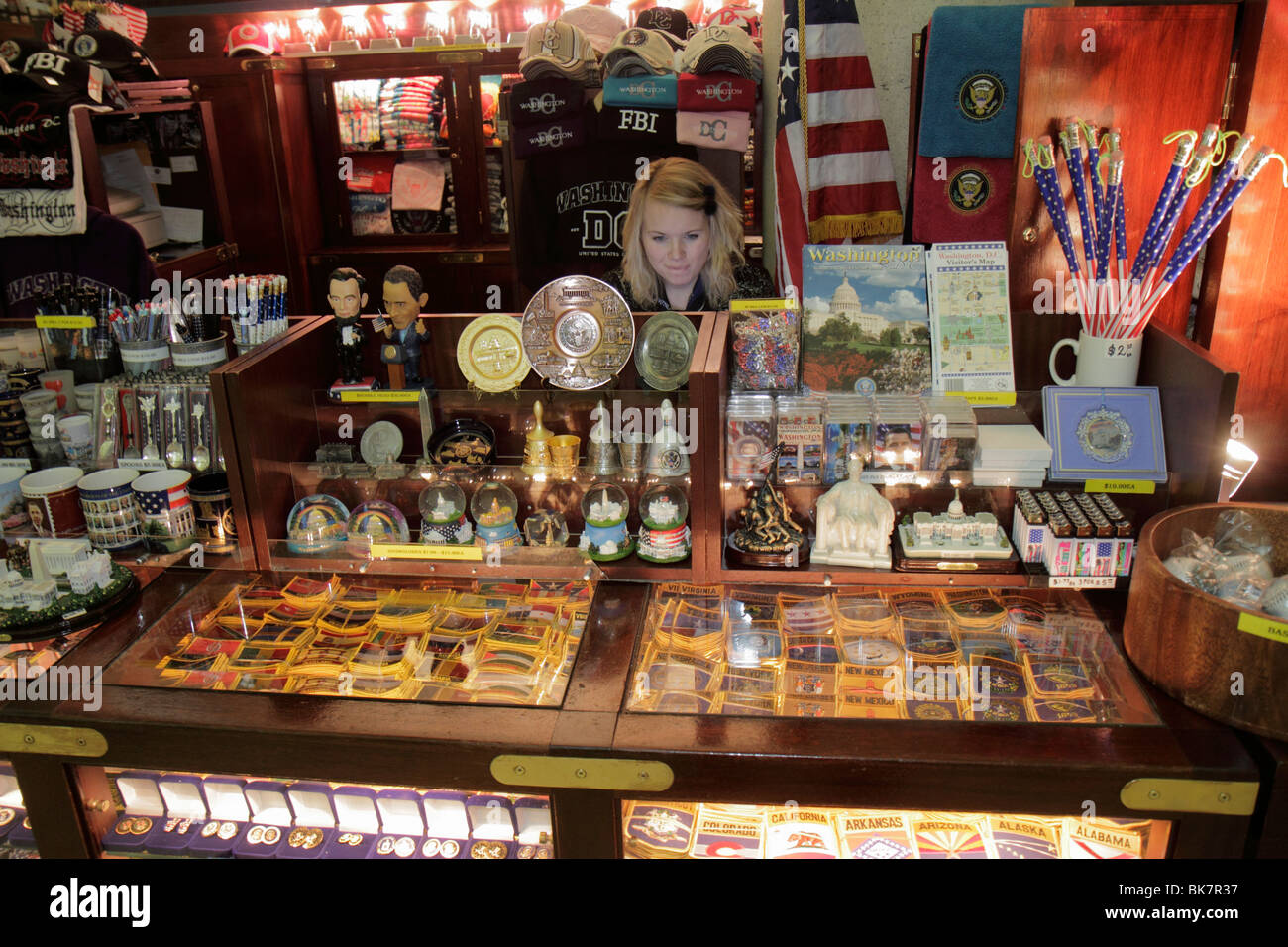 Washington DC Union Station 1907 historischen Zug Bahnhof intermodal