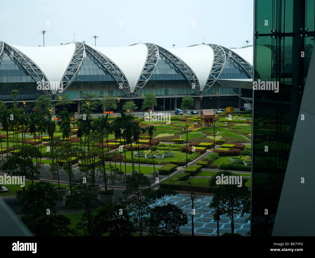 Bangkok Suvarnabhumi Flughafen Stockfoto