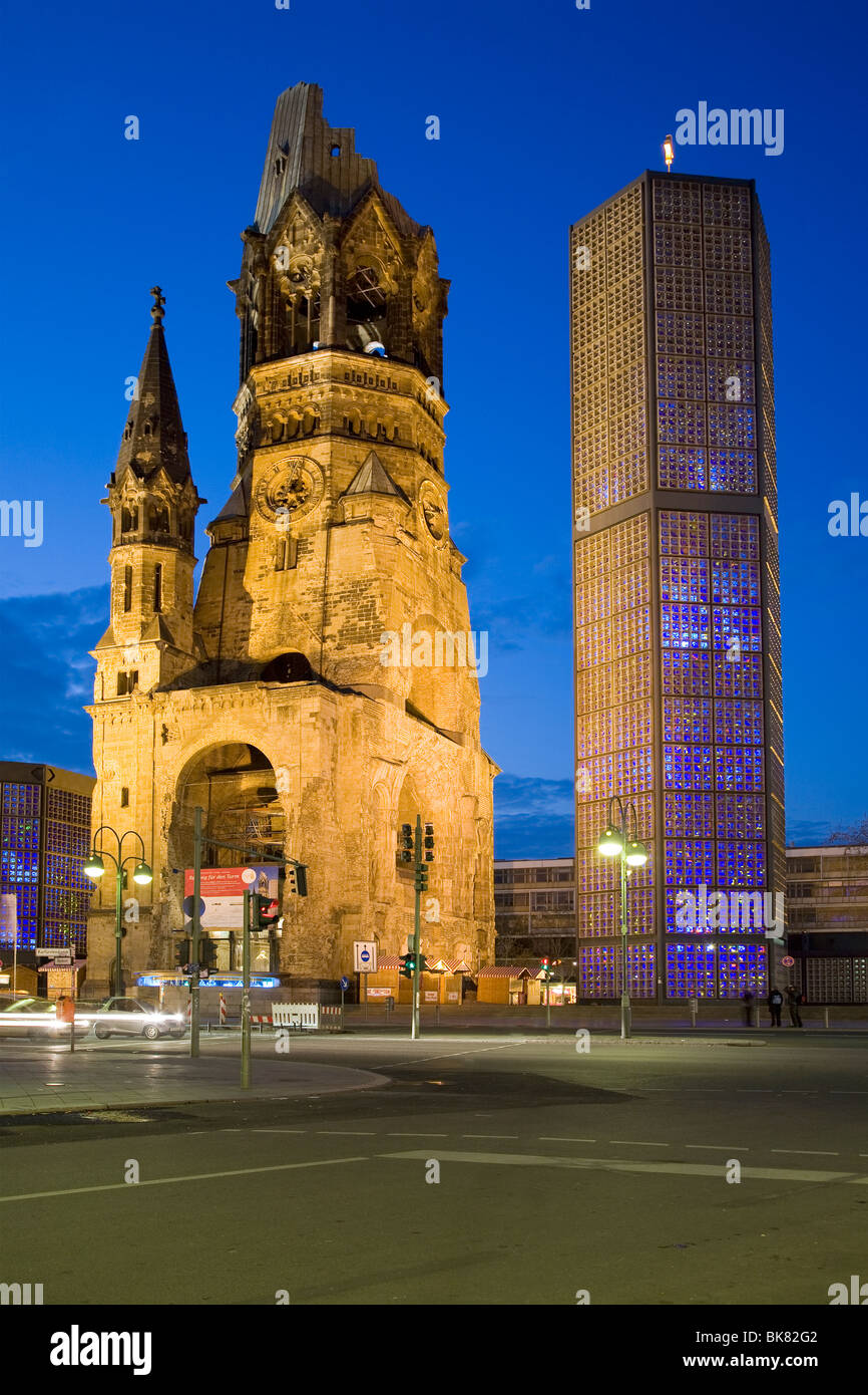 Kaiser-Wilhelm-Gedächtnis-Kirche, Berlin, Deutschland Stockfoto