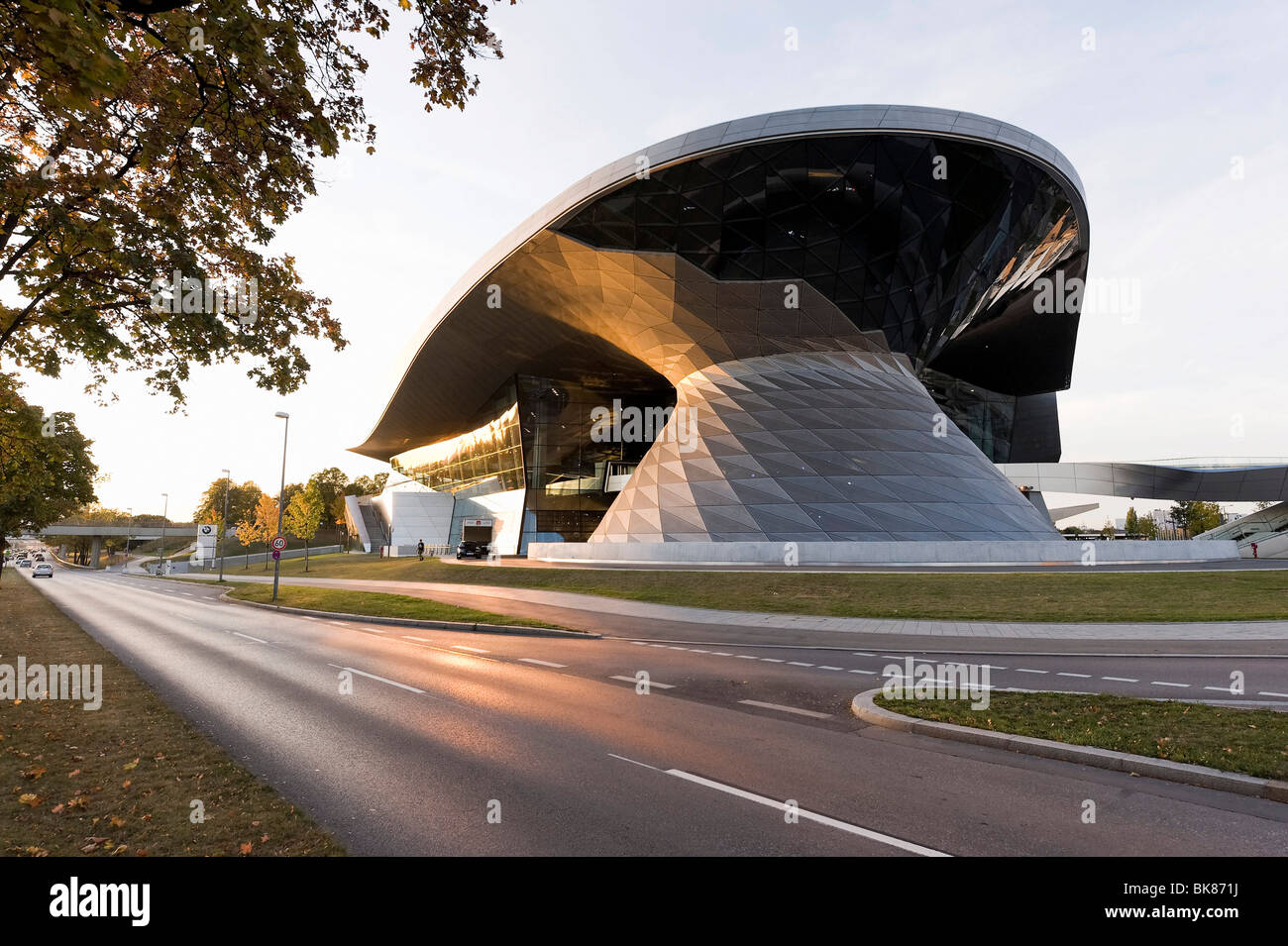 BMW Welt, BMW Welt Ausstellungsgebäude, München, Bayern, Deutschland, Europa Stockfoto