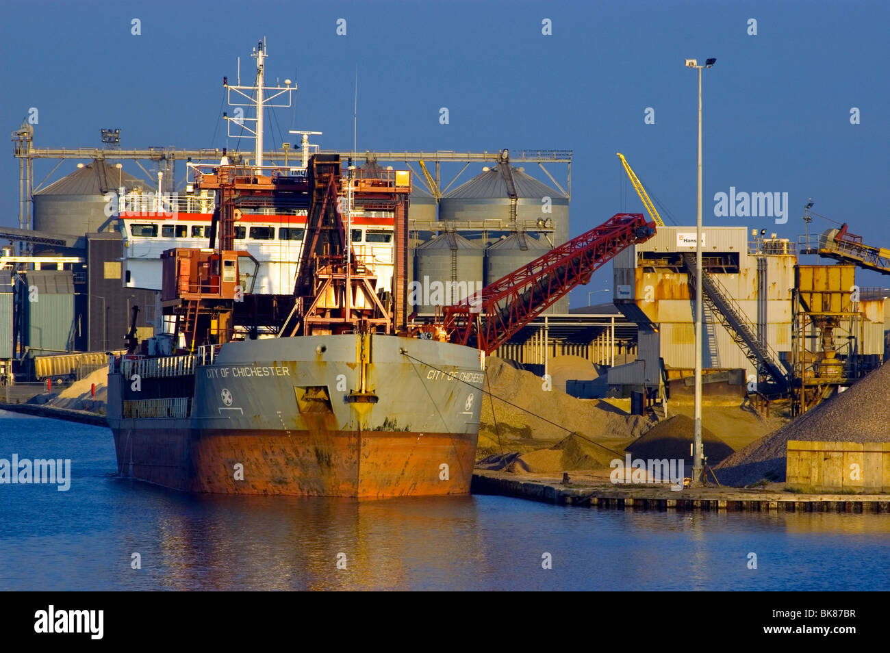 Shoreham auf Meer, Hafen Stockfoto