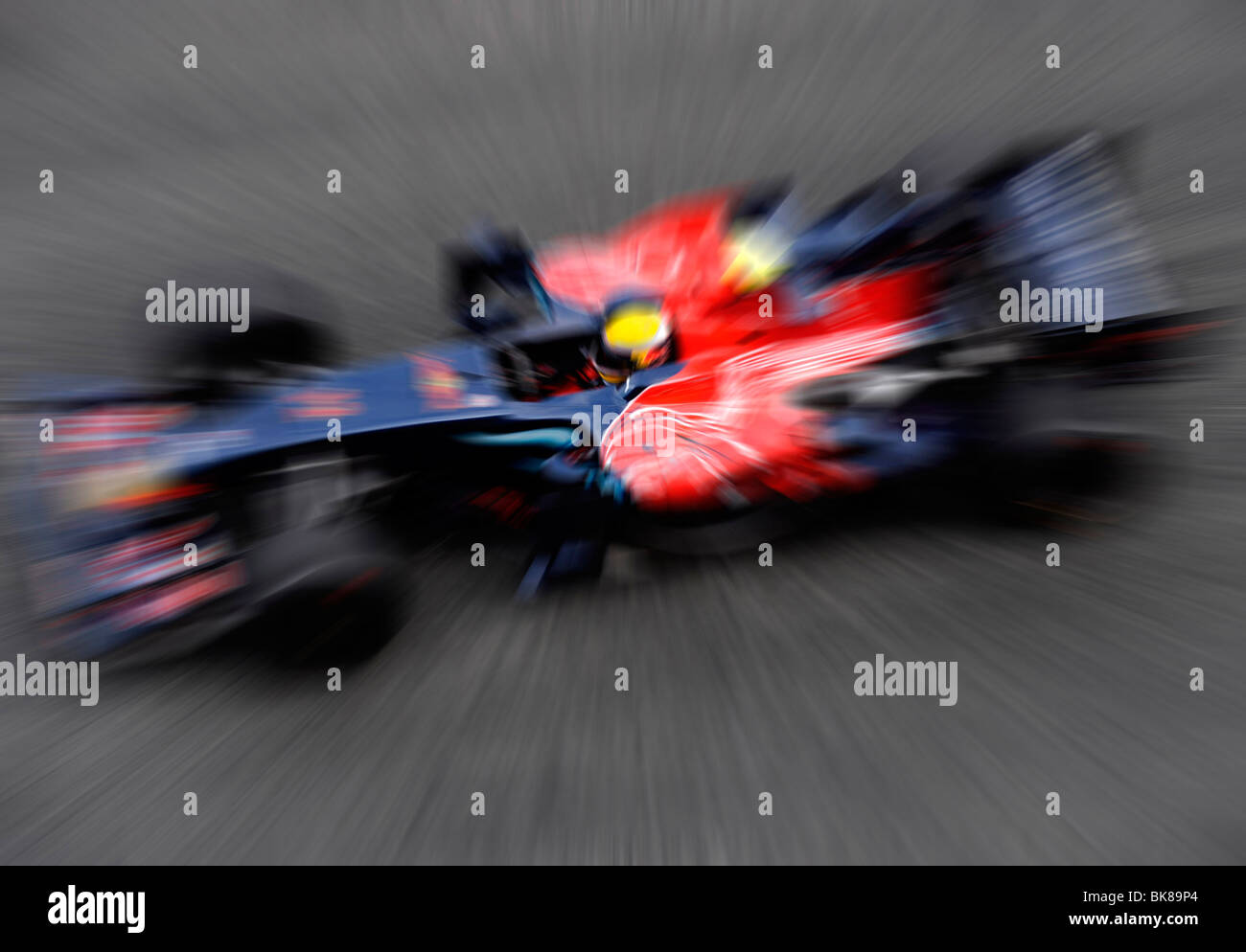 Formel 1 Rennwagen Stockfoto