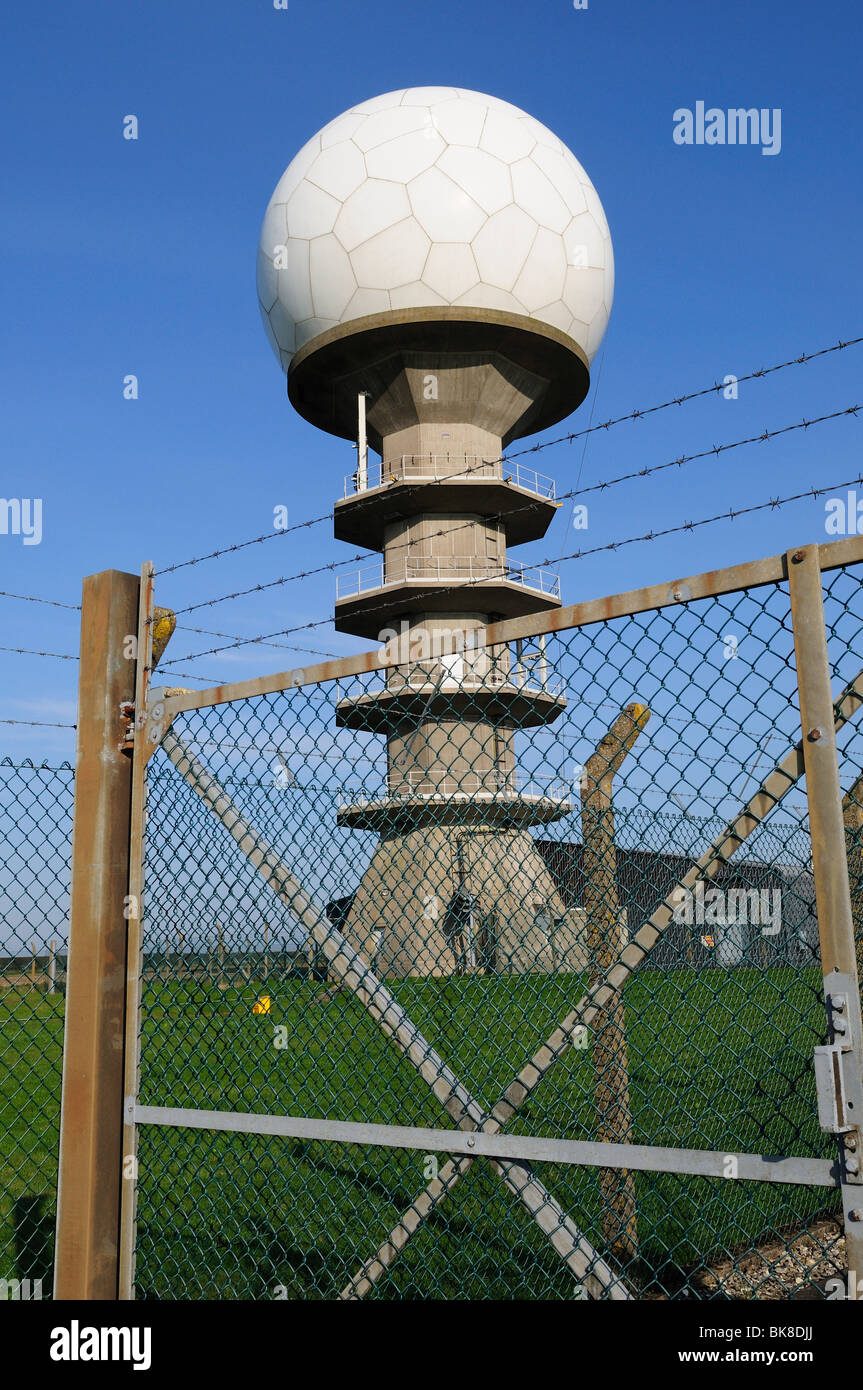 Claxby National Air Traffic Services(NATS). Normanby Le Wolds Lincolnshire England. Stockfoto