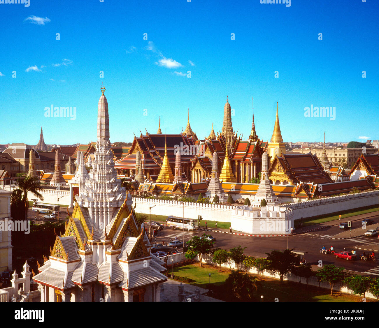 Grand Palace, Wat Phra Keo, Tag Stockfoto