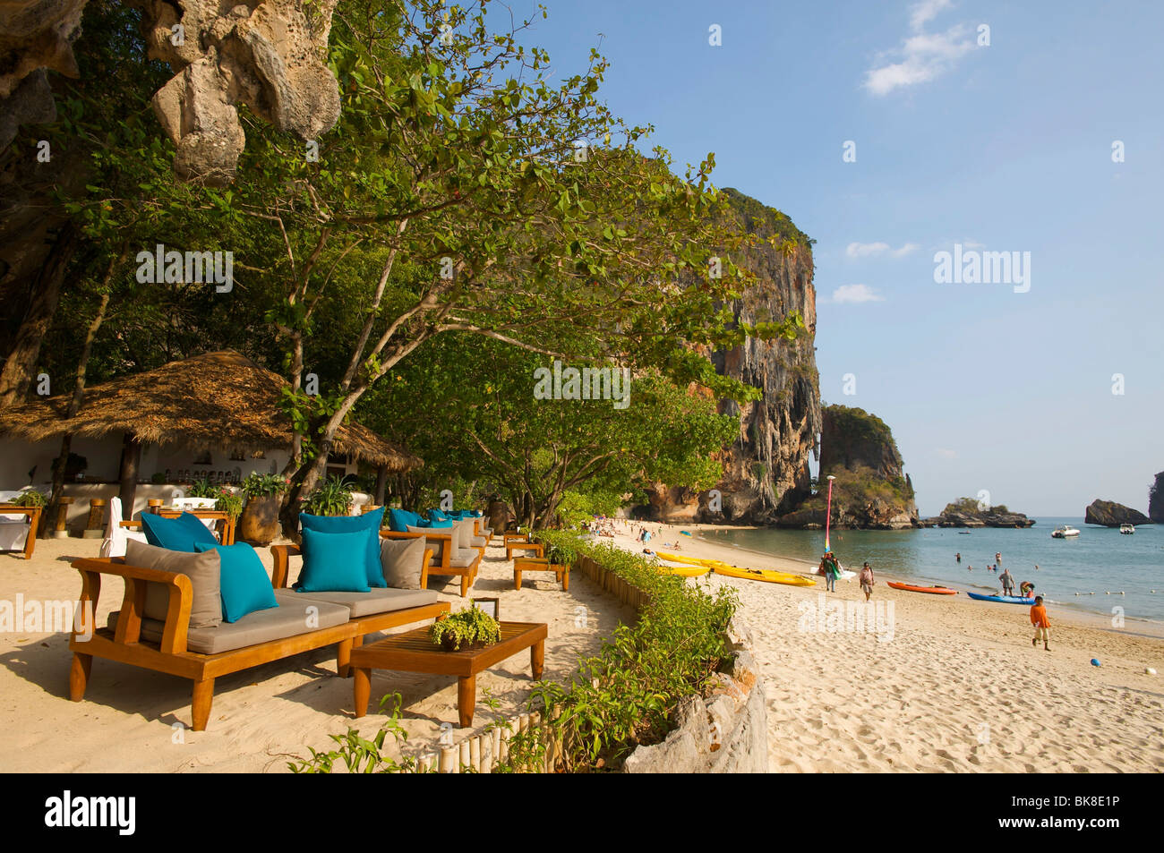 Rayavadee Resort am Laem Phra Nang Beach, Krabi, Thailand, Asien Stockfoto