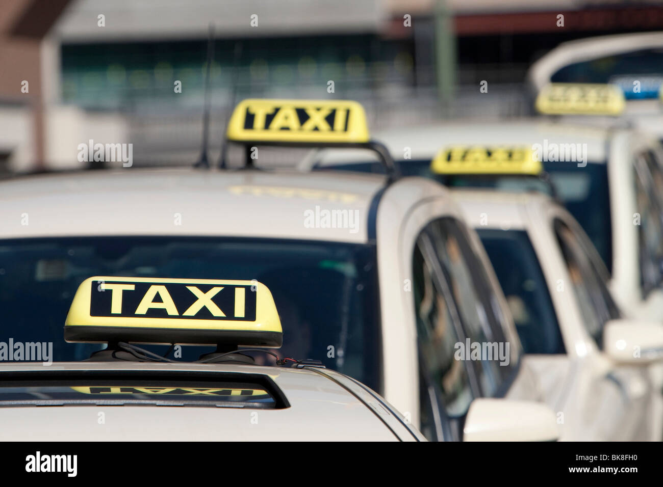 Taxis, Deutschland Stockfoto