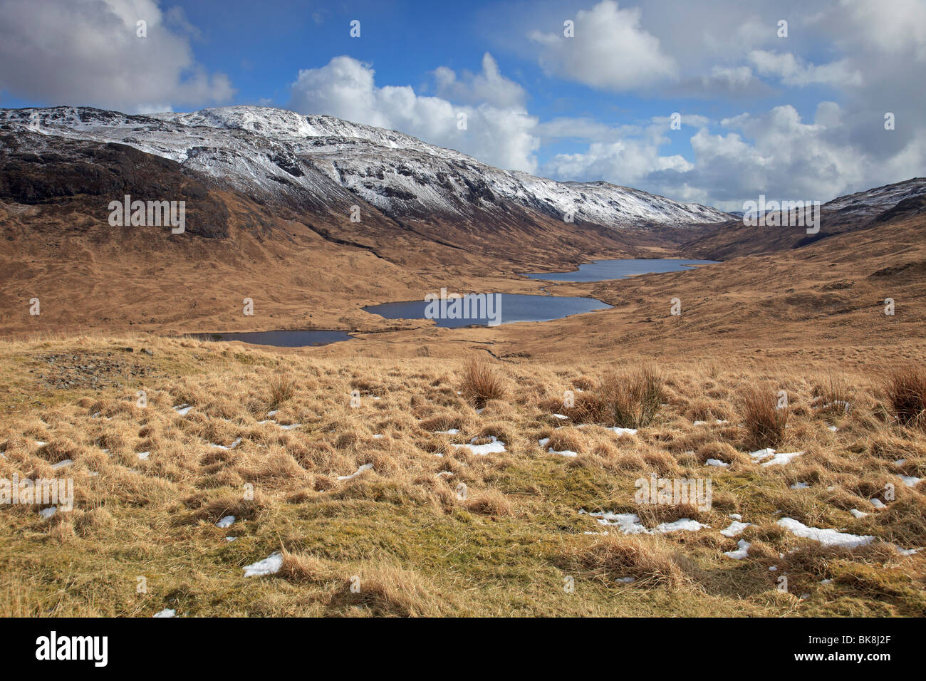 Loch ein Eilein, Isle of Mull, Western Isles, Schottland, Loch Airdeglais in Glen mehr, man Ellen Stockfoto