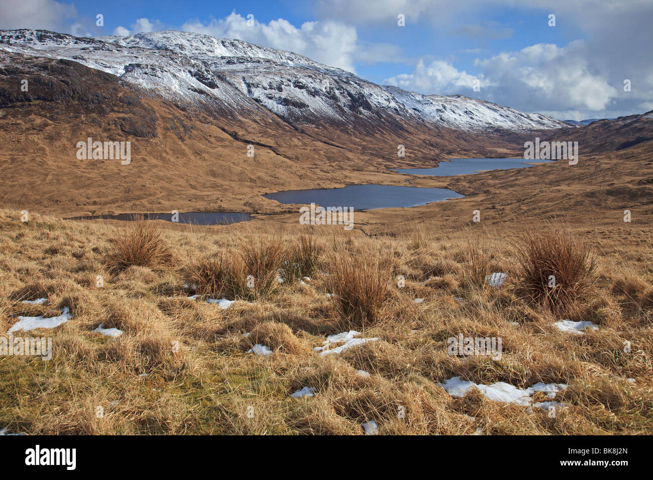 Loch ein Eilein, Isle of Mull, Western Isles, Schottland, Loch Airdeglais in Glen mehr, man Ellen Stockfoto