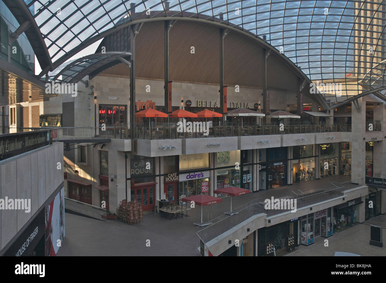 Cabot Circus Shopping Centre Bristol Stockfoto