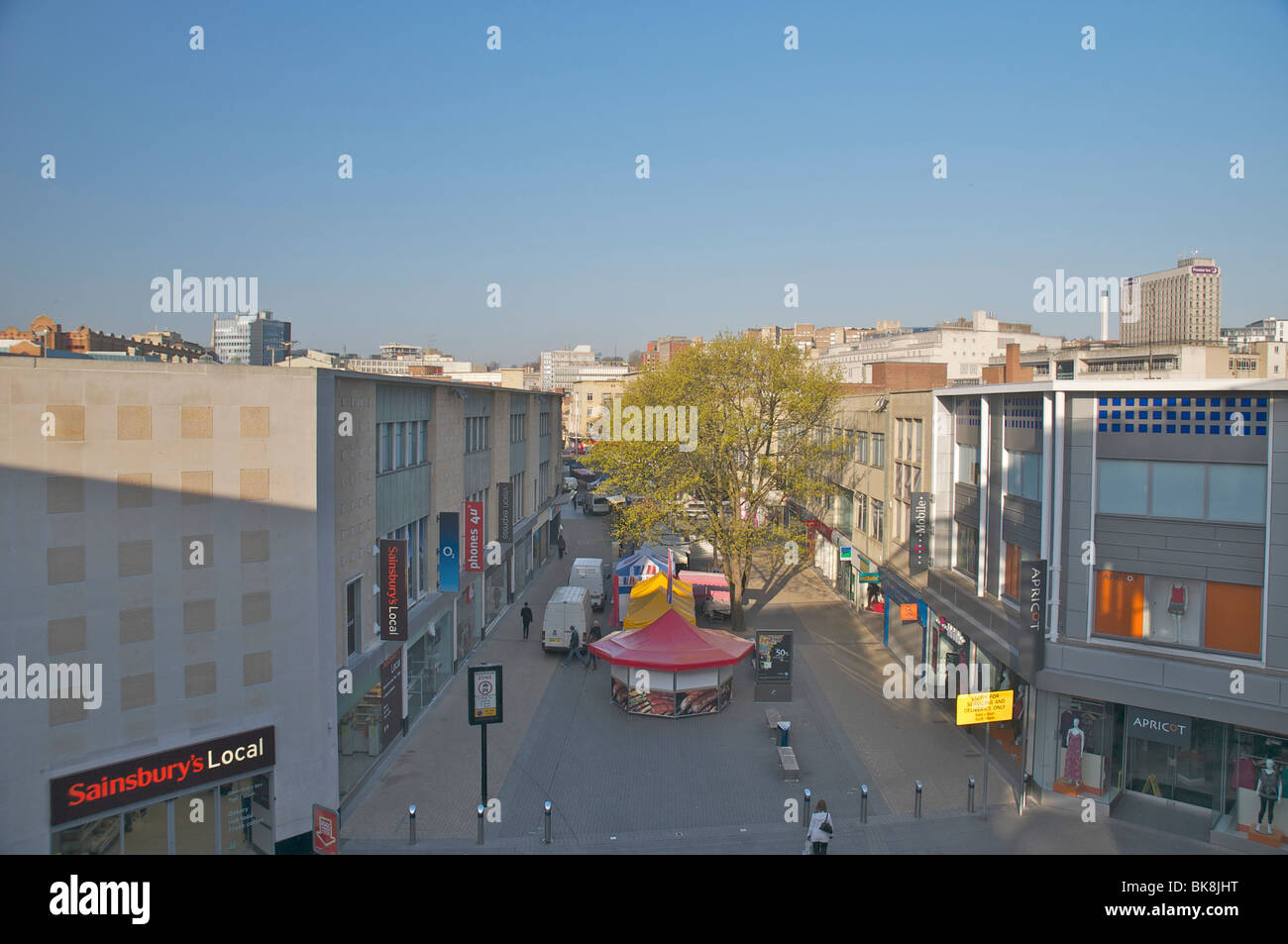 Broadmead Einkaufszentrums in Bristol Stockfoto