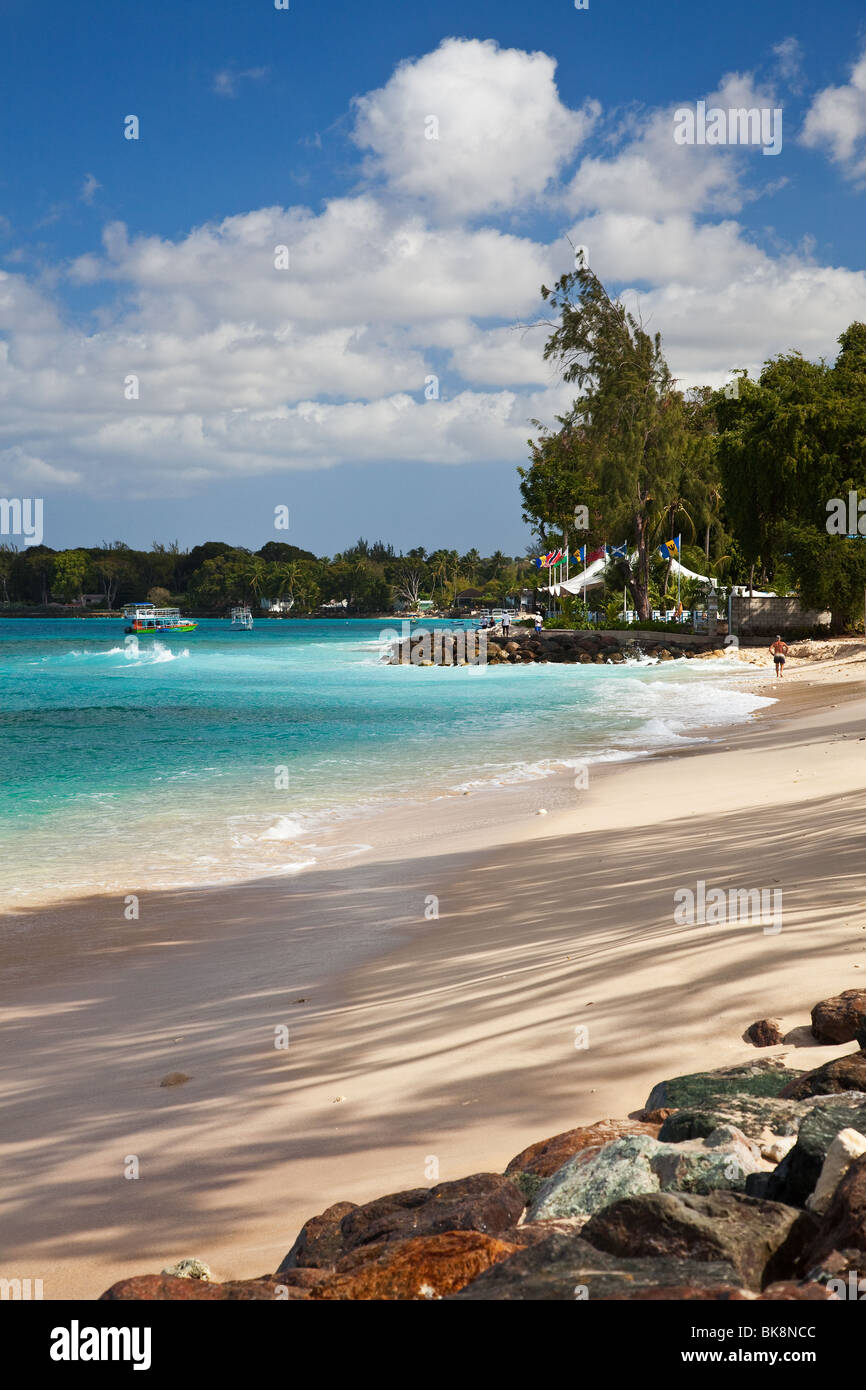 Platinum Coast, St. James, Westküste, Barbados, Strand, Karibik, West Indies, Stockfoto