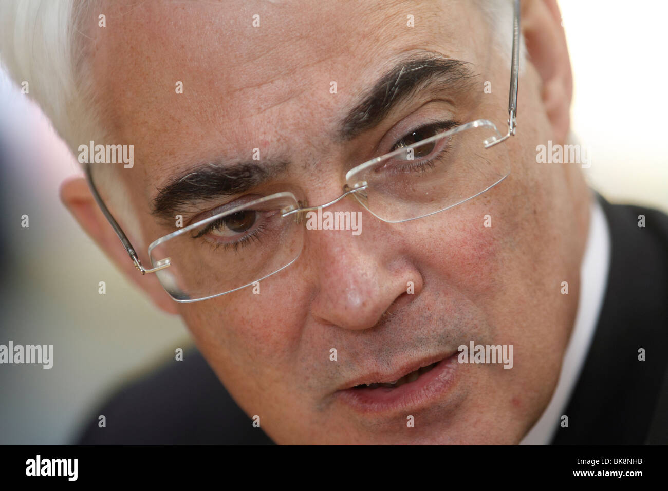 Alistair Darling MP für Edinburgh Südwesten Stockfoto