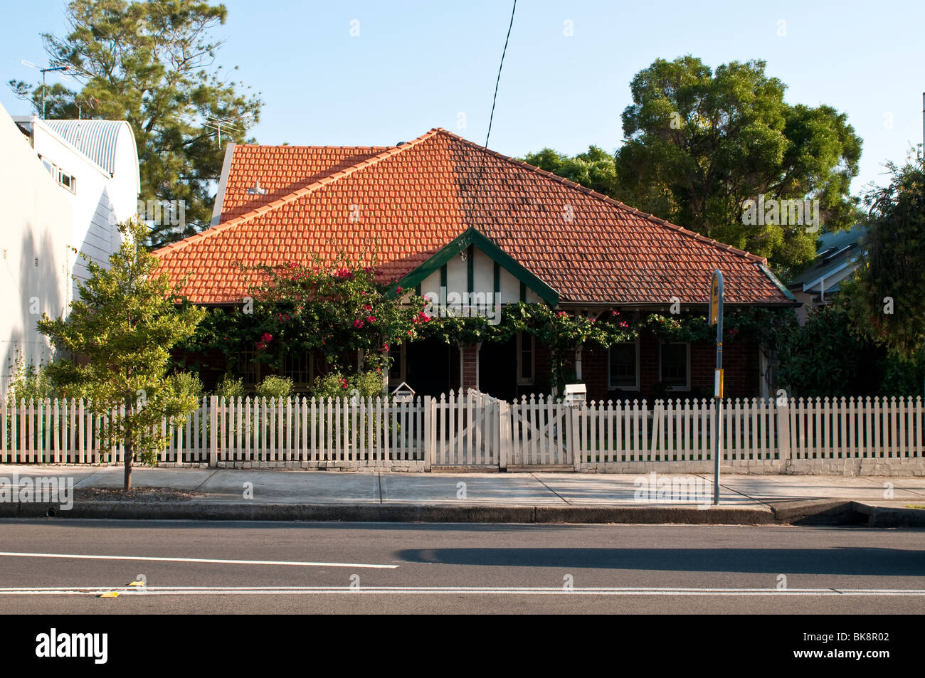 Wohnstraße, Cammeray, Sydney, Australien Stockfoto