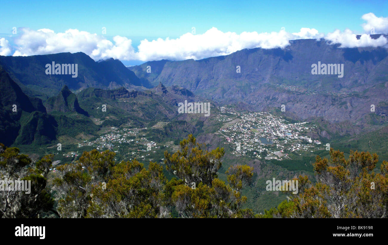 Insel La Réunion Stockfoto