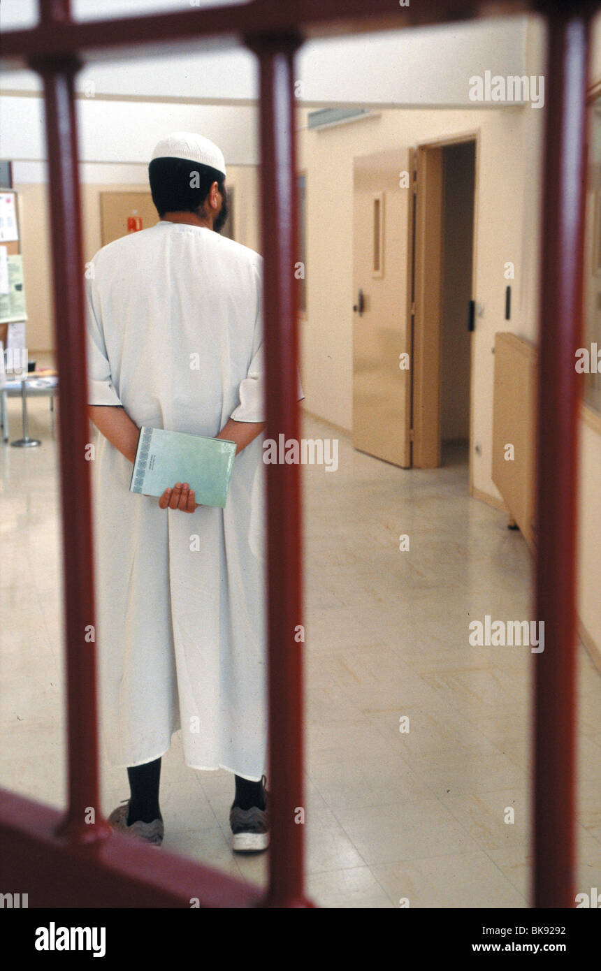 Villefranche Sur Saone (69): Imam der tägliche Besuch im Gefängnis Stockfoto