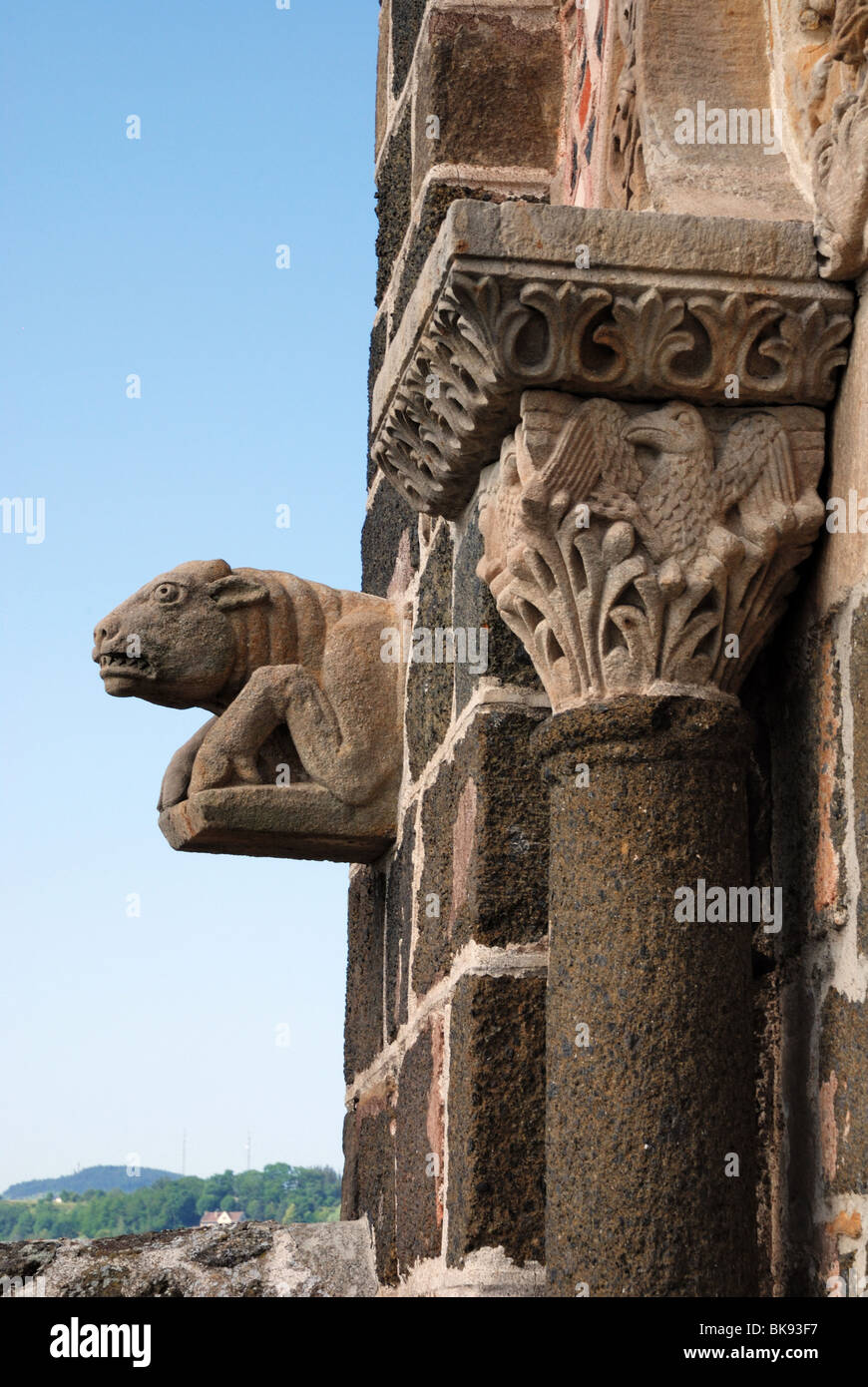 Le Puy-En-Velay (43): Kapelle Saint Michel d ' Aiguilhe Stockfoto