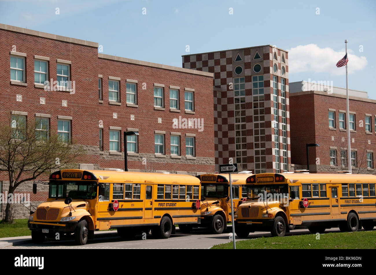 Schule 8 Roberto Clemente Rochester Ny Usa Stockfotografie Alamy