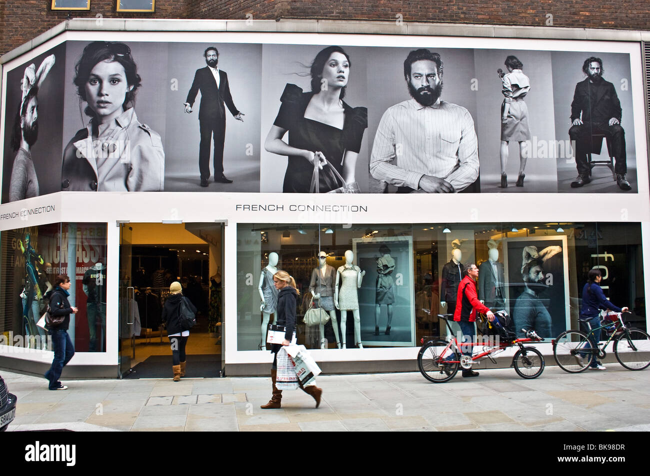 French Connection speichern, Long Acre, Covent Garden, London, UK Stockfoto