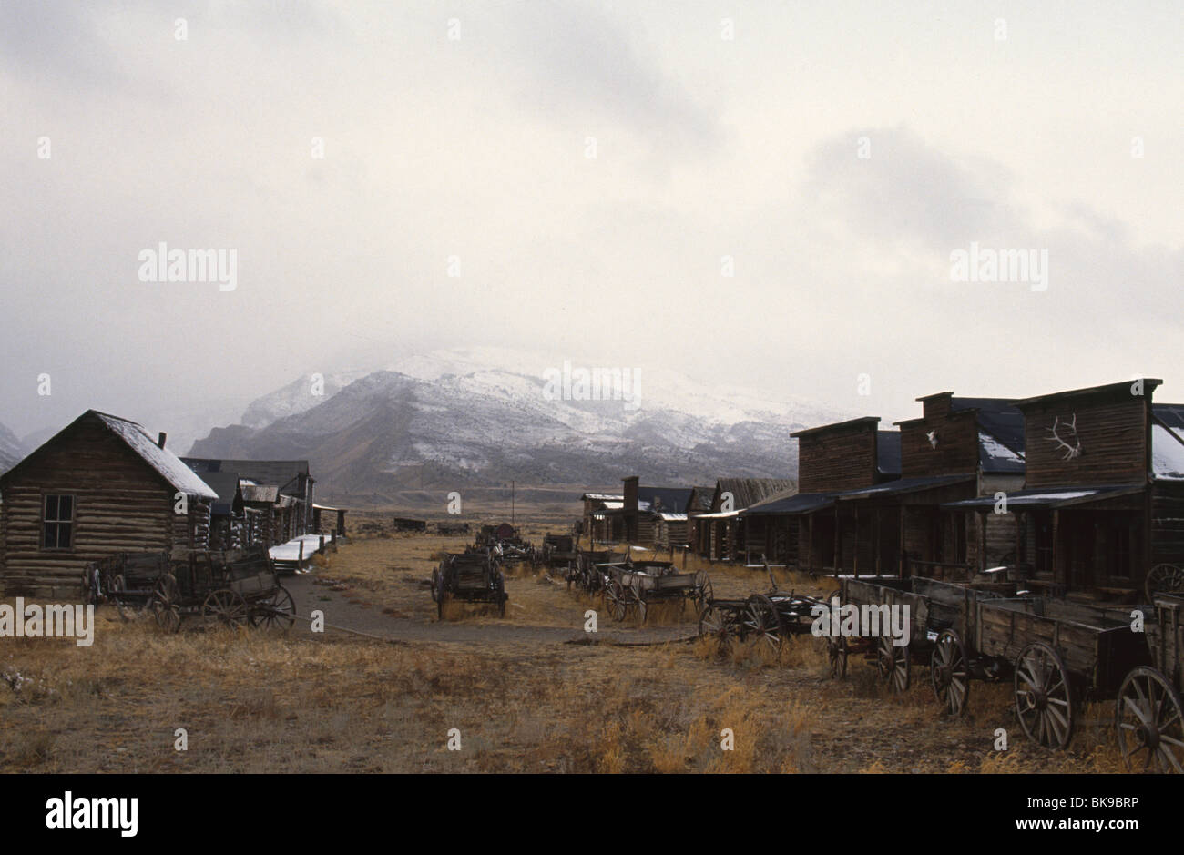 Old Trail Town, USA, Wyoming, Cody Stockfoto