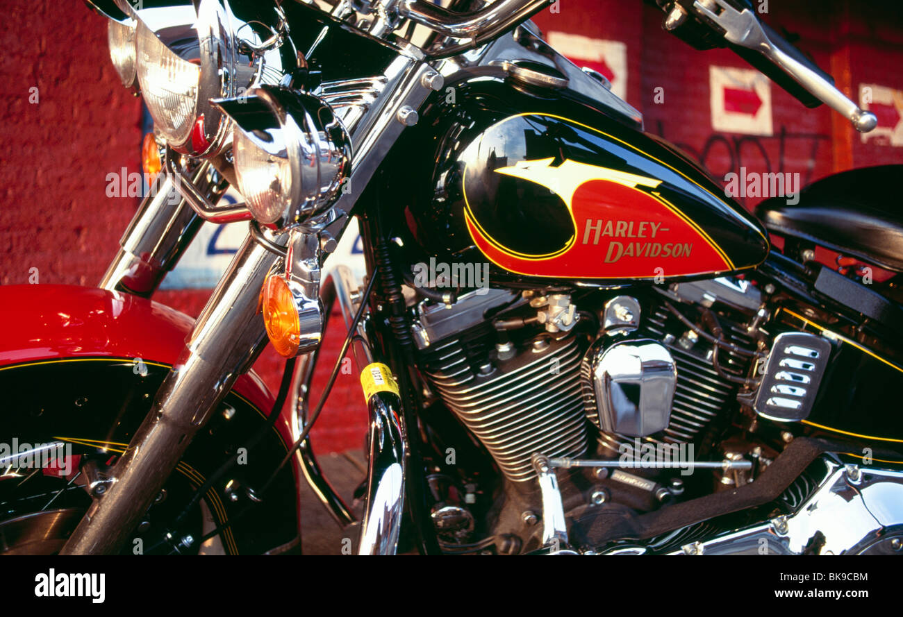 Harley Davidson Heritage Softail, im Jahr 1991 von 1936-Stil Stockfoto