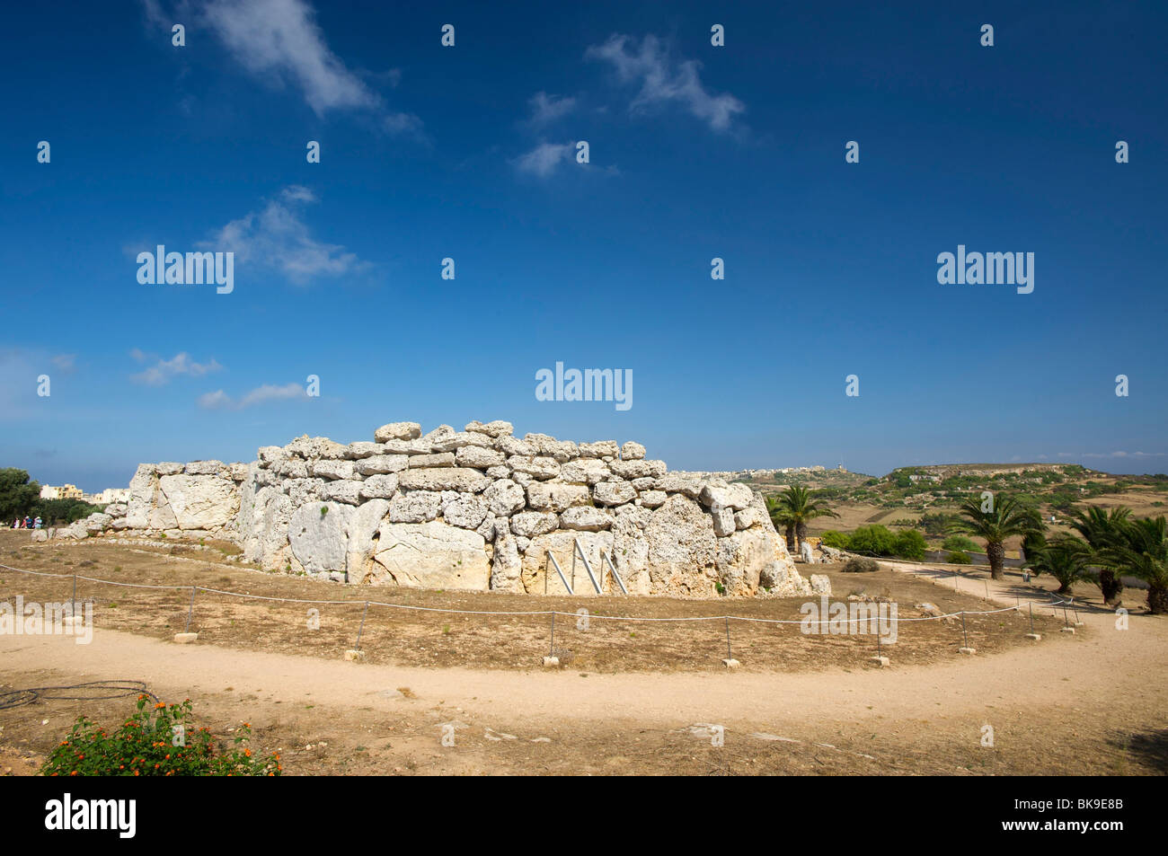 Ggantija Tempel auf der Insel Gozo, Malta, Europa Stockfoto