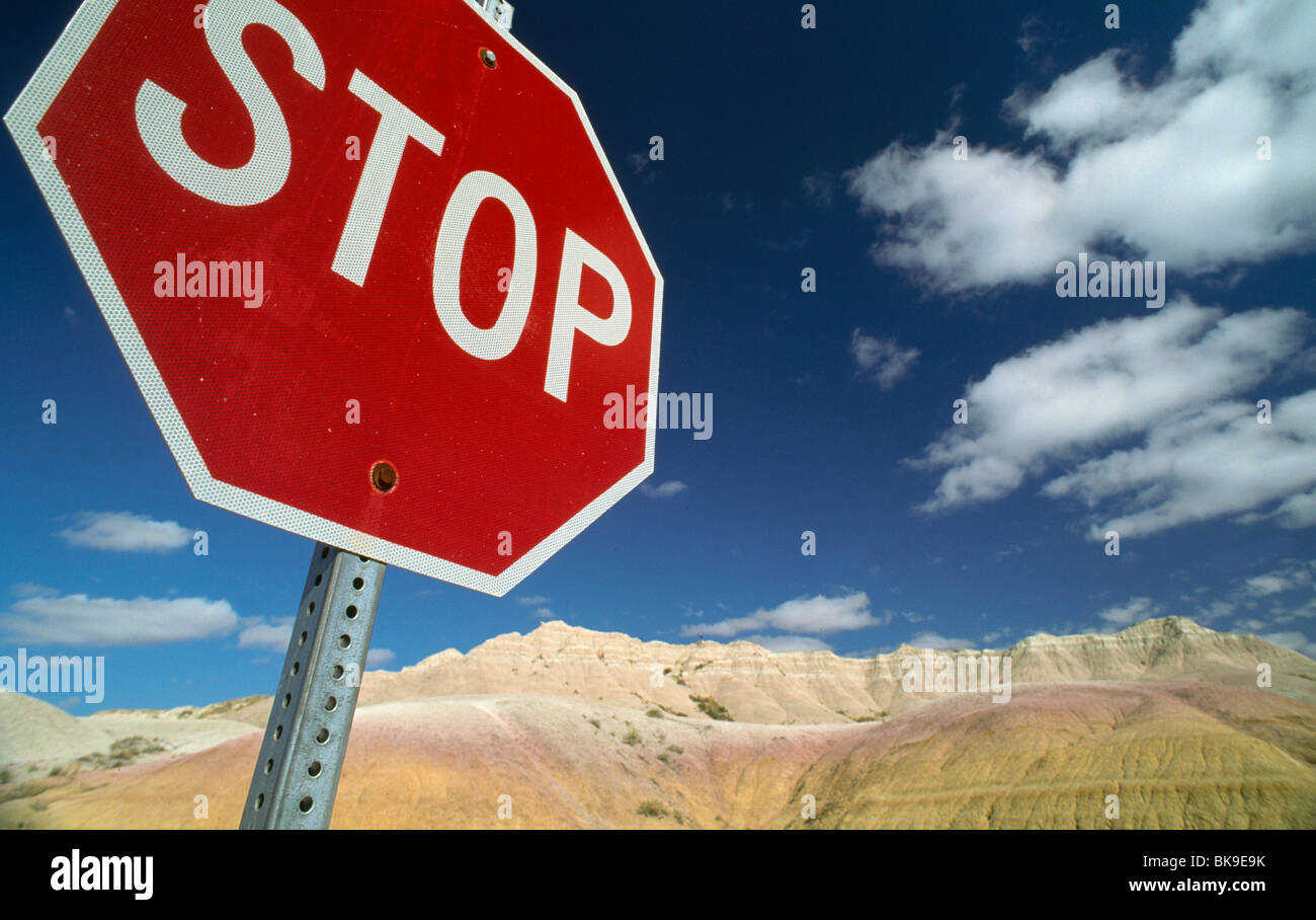 Badlands Nationalpark, USA, South Dakota Stockfoto