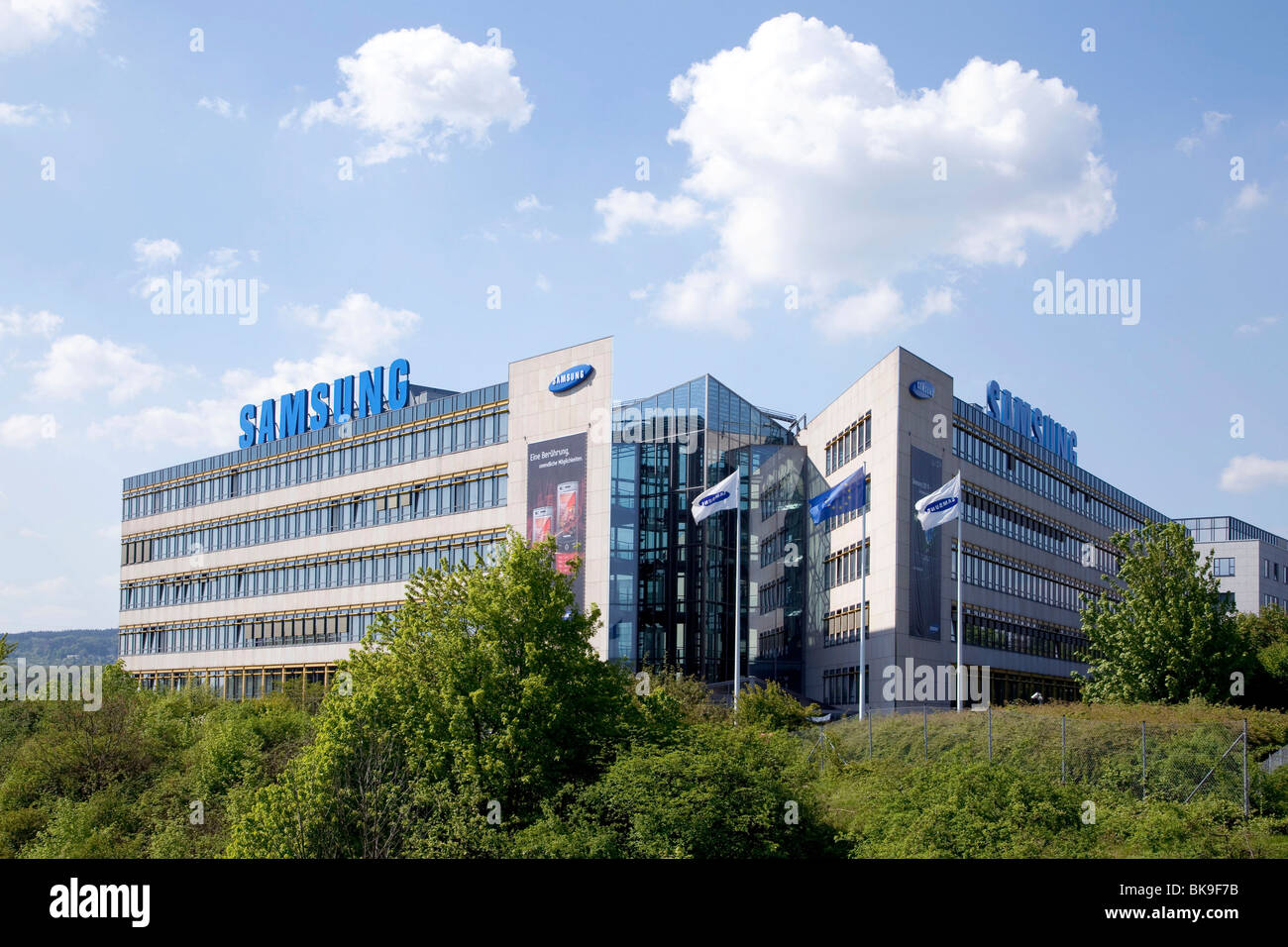 Samsung Electronics GmbH-Firmensitz in Deutschland Schwalbach, Hessen, Deutschland, Europa Stockfoto