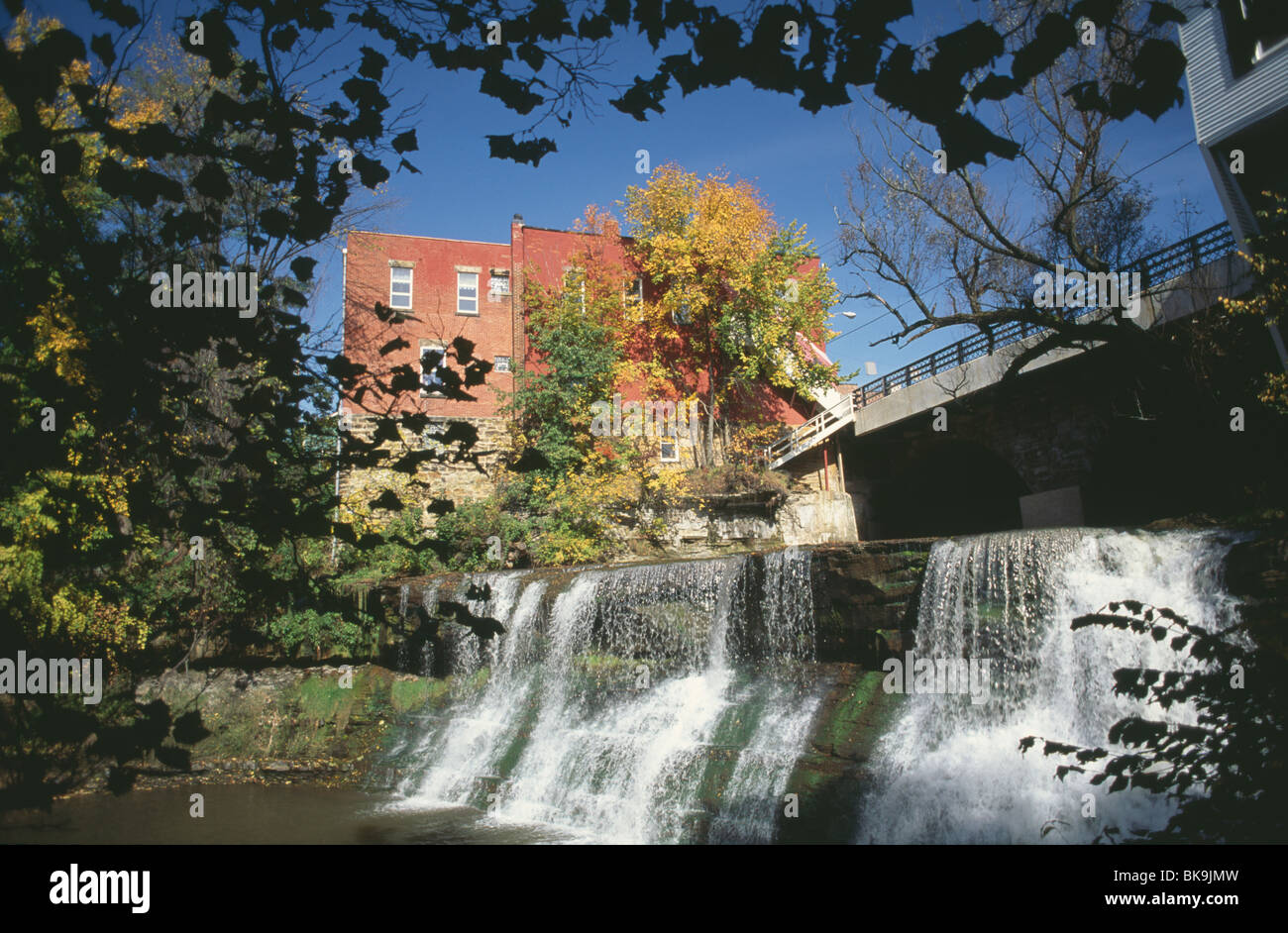 Chagrin Falls, USA, Ohio, Cuyahoga County Stockfoto