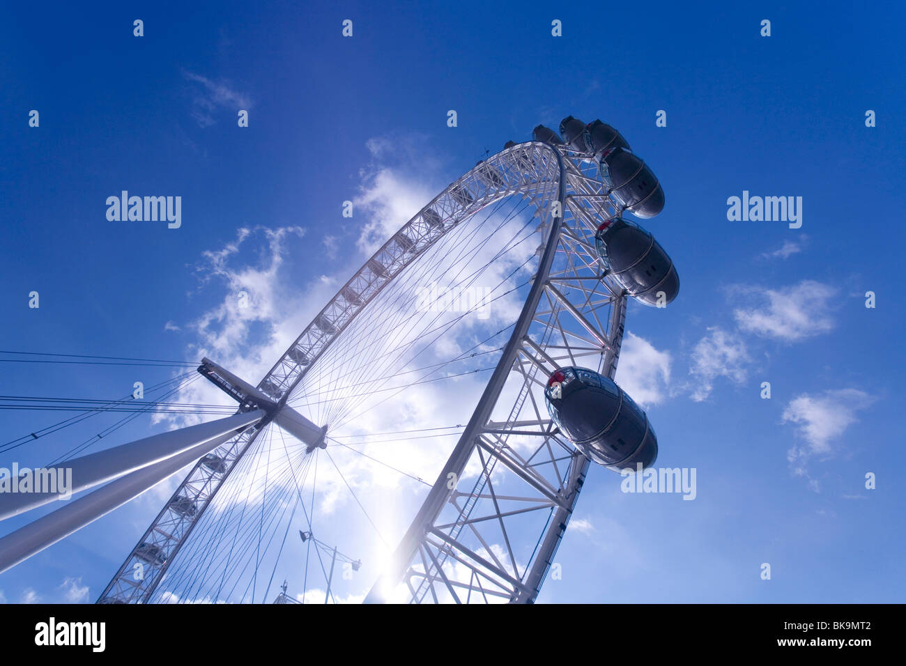 London Eye England UK Großbritannien GB Großbritannien britischen Inseln Europa EU Stockfoto