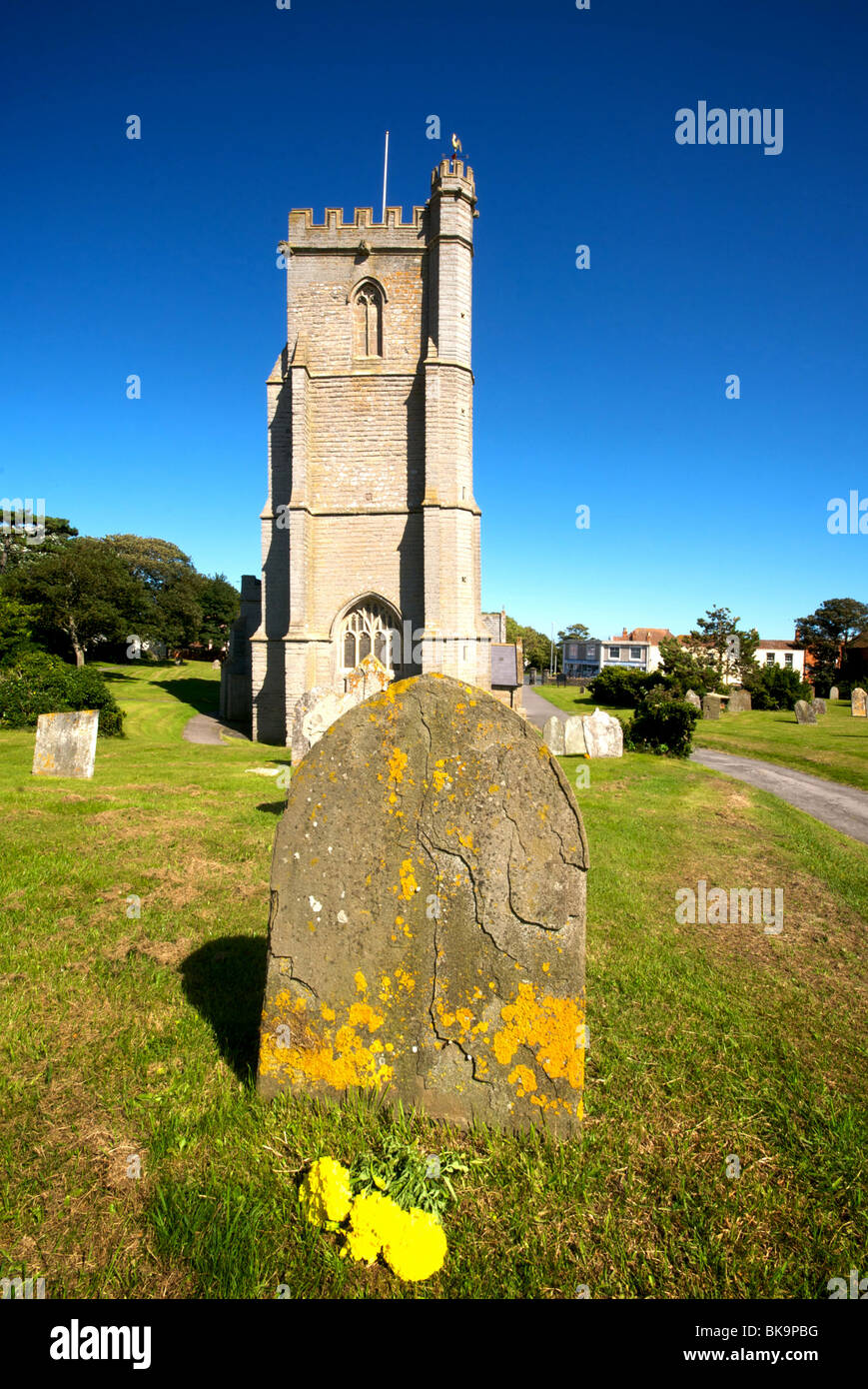 Burnham-on-Sea Somerset UK Saint Andrew Parish Church Stockfoto