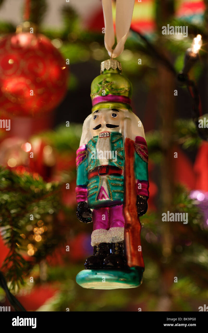 Nussknacker-Soldaten Anhänger - Bunte Weihnachtsdekoration