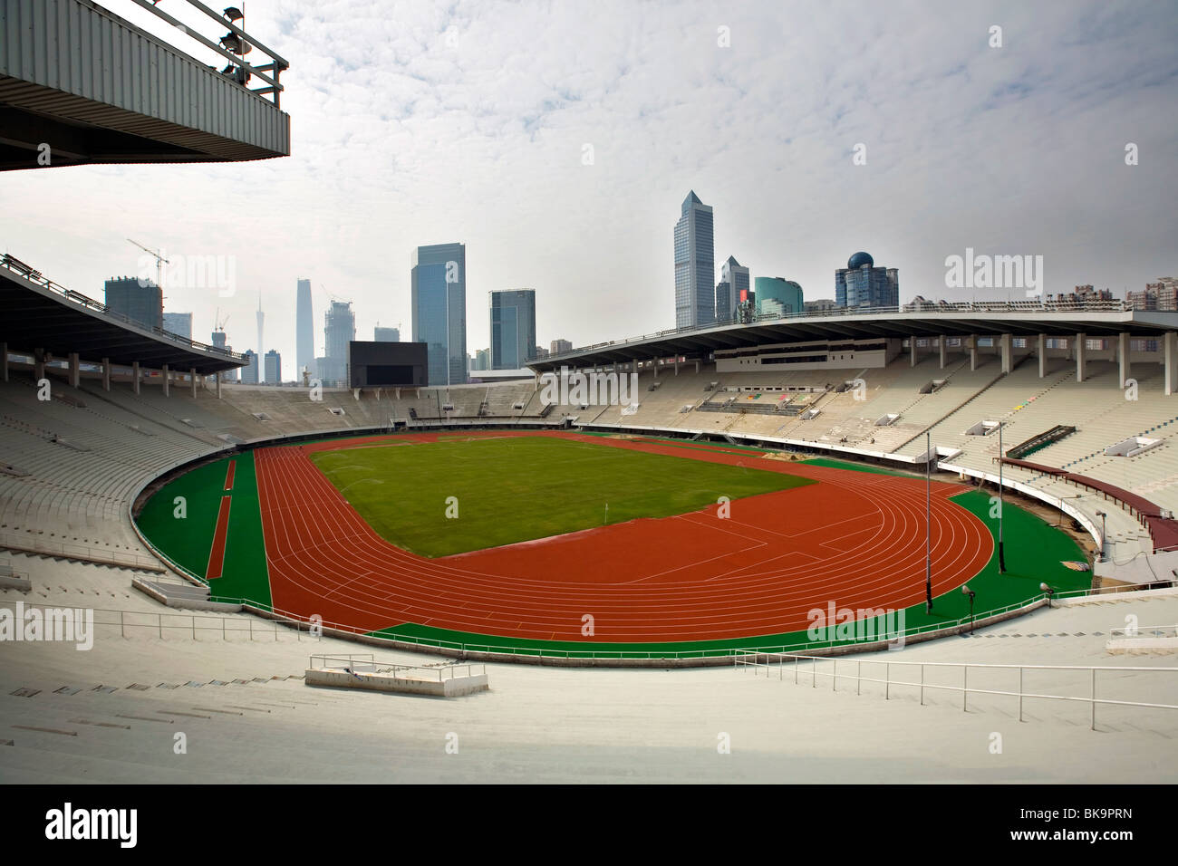 Guangzhou Tianhe Sportzentrum, Guangdong, China Stockfoto