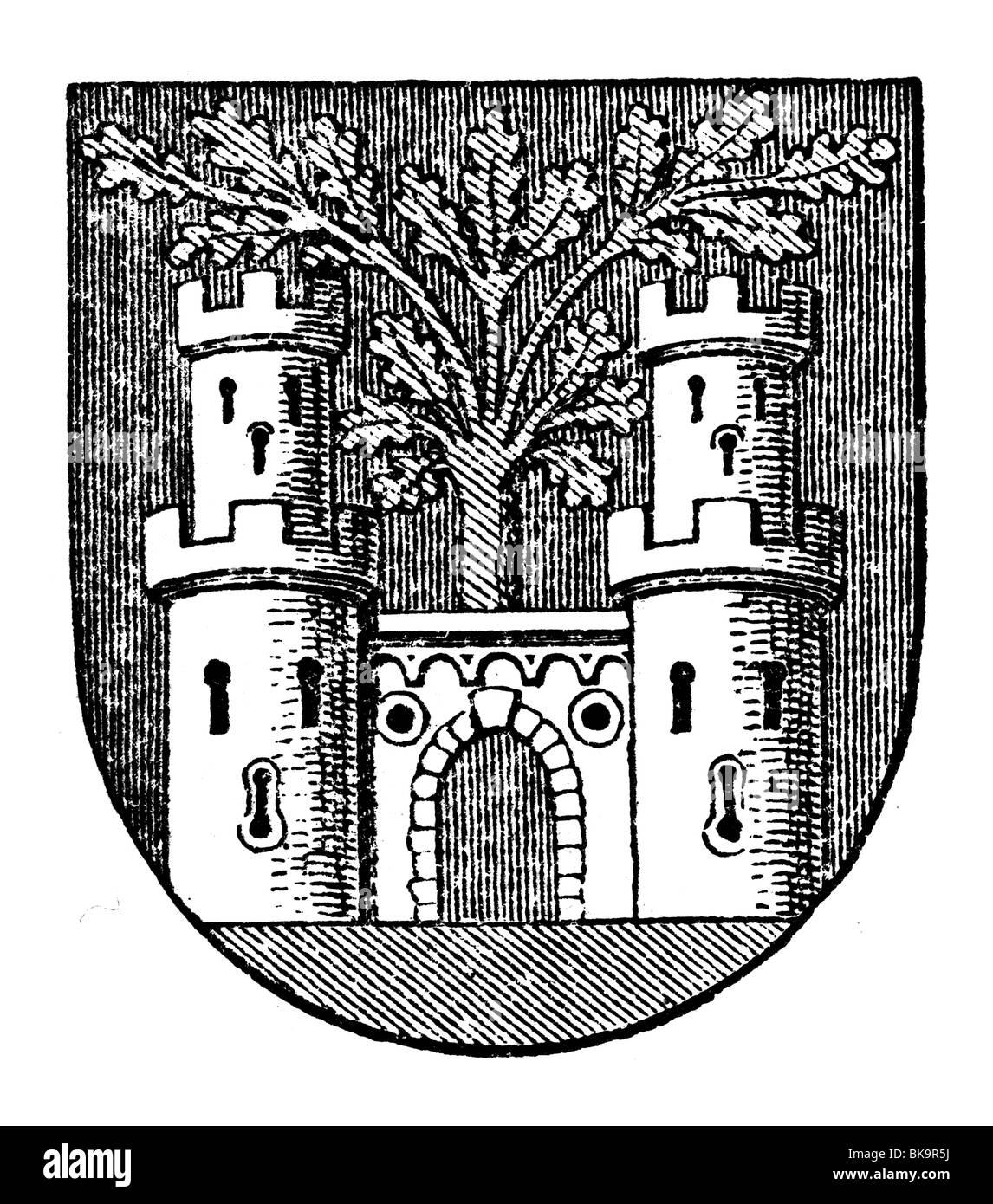 Wappen von Eichstätt Stockfotografie Alamy