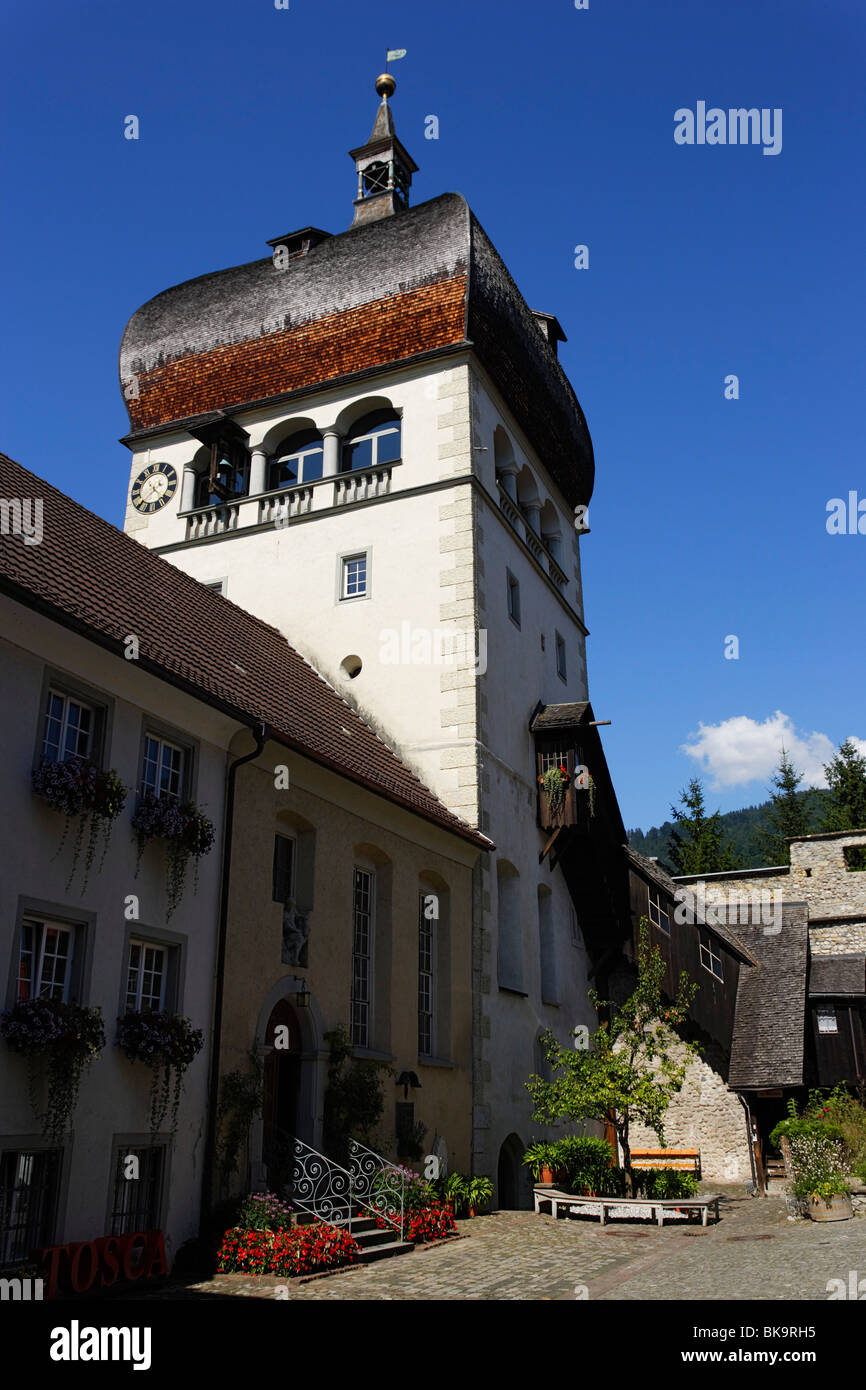 Martins Turm, Pilgrimstein, Bregenz, Vorarlberg, Österreich Stockfoto