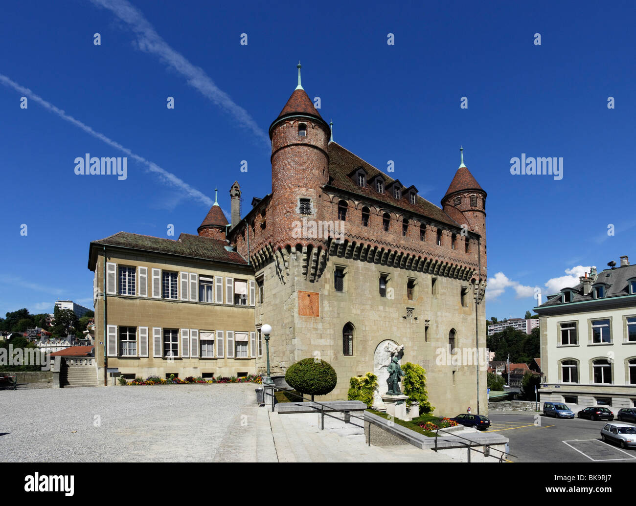 Schloss Saint-Maire, Lausanne, Kanton Waadt, Schweiz Stockfoto