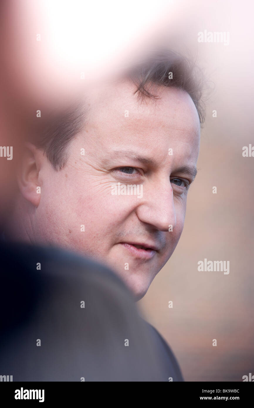 David Cameron Führer der konservativen Partei Stockfoto