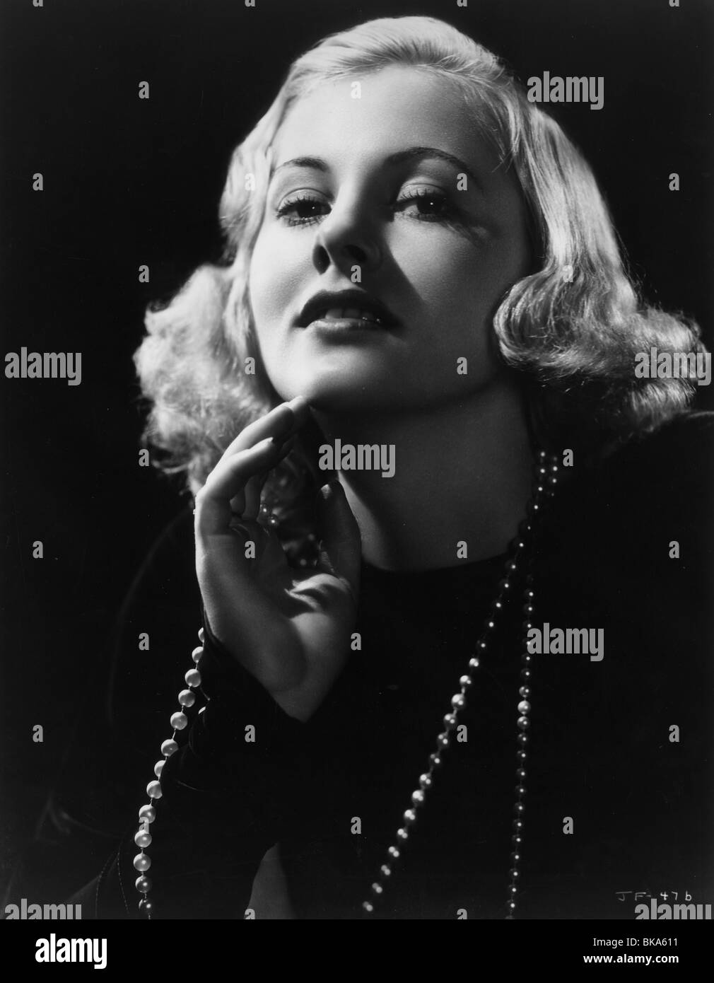 Joan Fontaine ca. 1935 Stockfoto