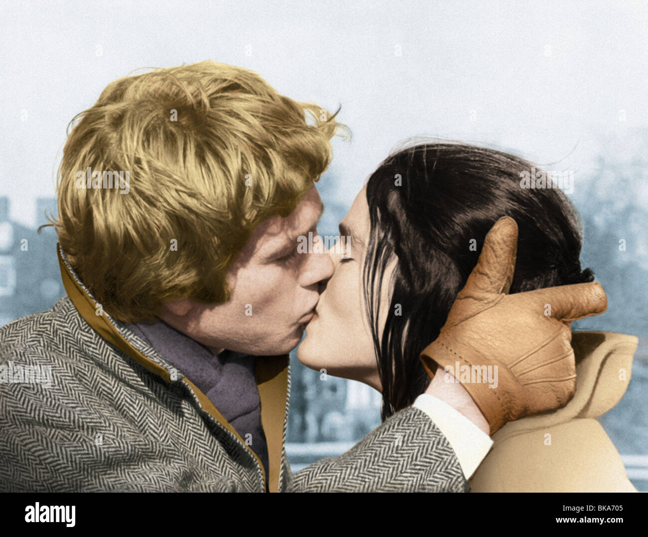 Liebe Geschichte Jahr: 1970 Regie: Arthur Hiller Ryan O' Neal, Ali MacGraw Stockfoto