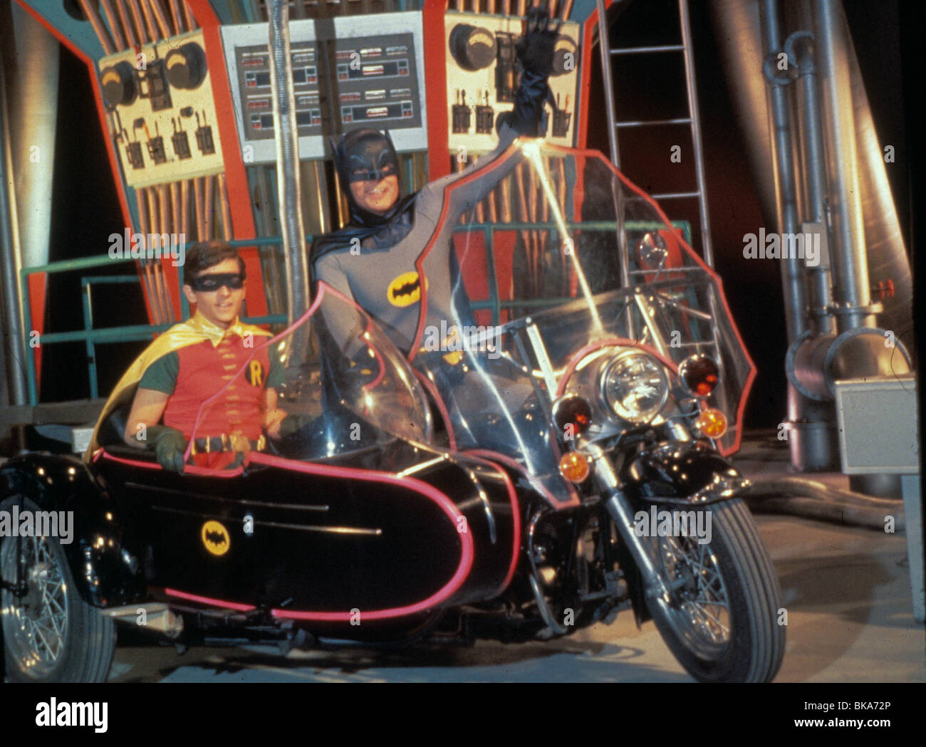 BATMAN (TV) BURT WARD, ADAM WEST Stockfoto