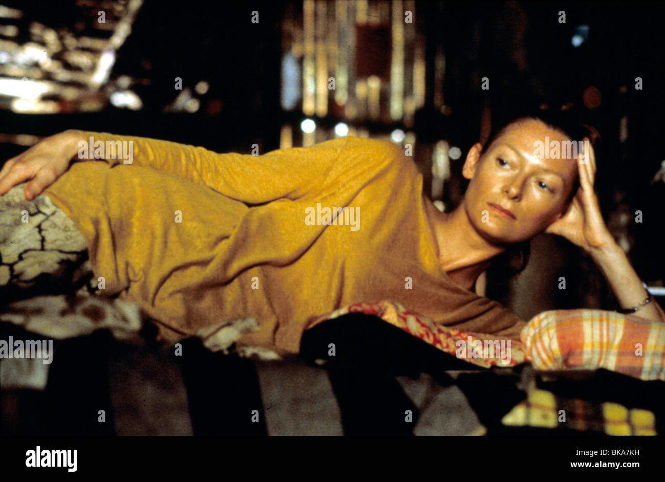 DER STRAND-2000 TILDA SWINTON Stockfoto