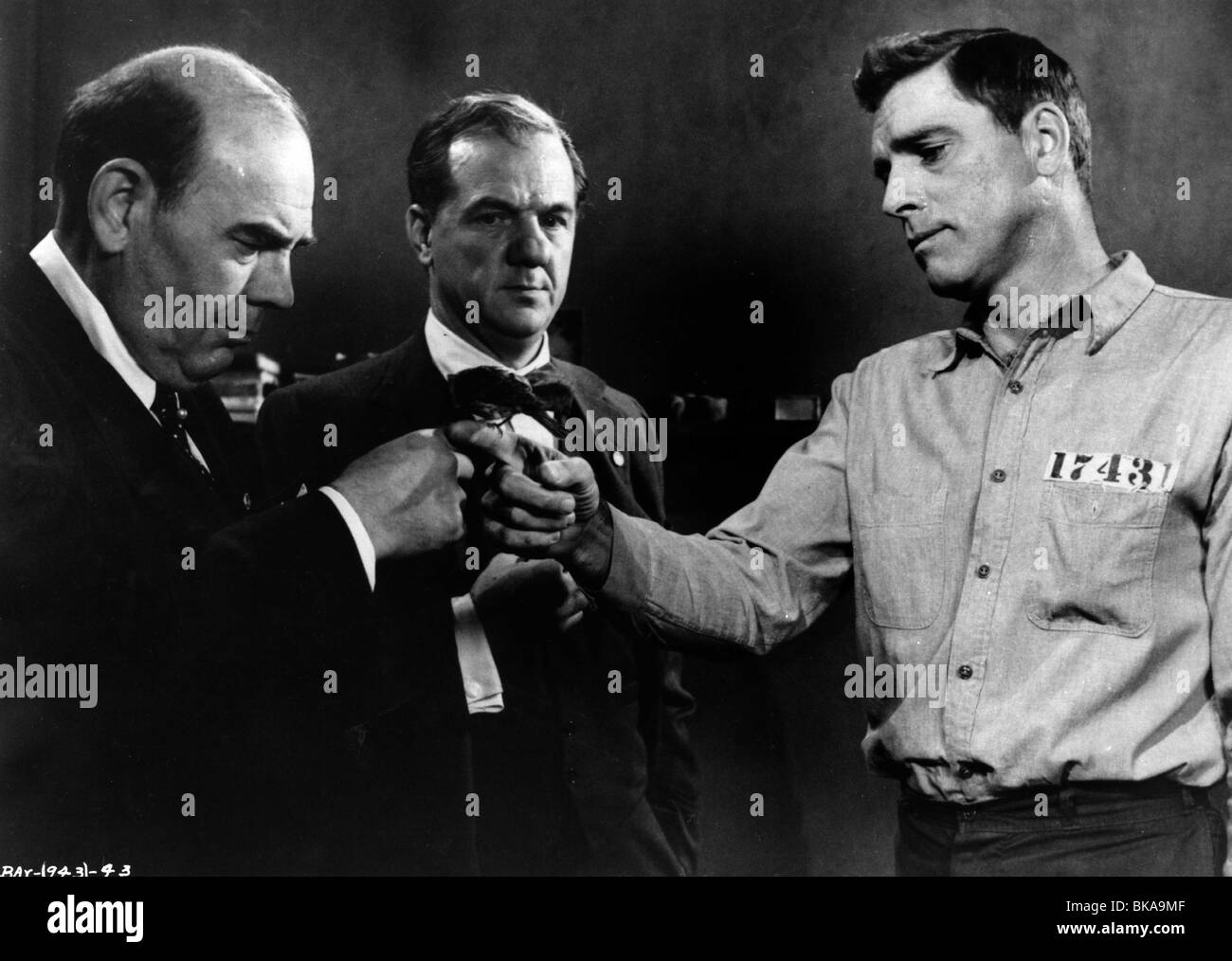 DER VOGELMANN VON ALCATRAZ (1962) KARL MALDEN, BURT LANCASTER BOA 006P L Stockfoto