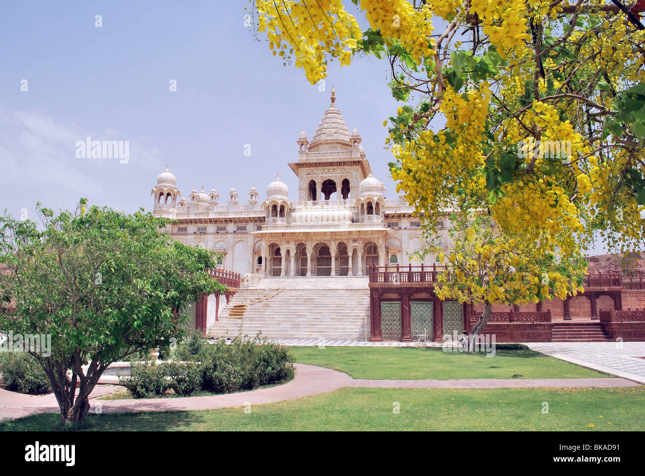 Jaswant Thada in Jodhpur, Rajasthan Stockfoto