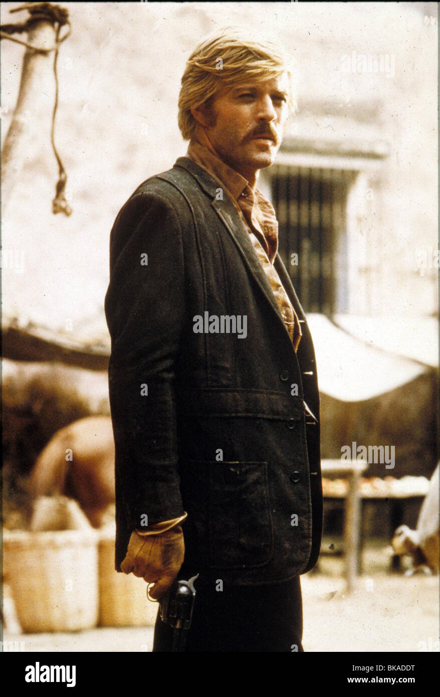 BUTCH CASSIDY UND SUNDANCE KID ROBERT REDFORD BCS 010 Stockfoto