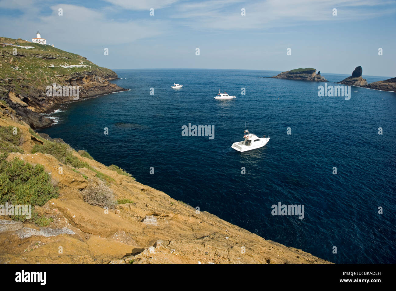 Columbretes Island Marine geschützt und Umgebung, Spanien Stockfoto