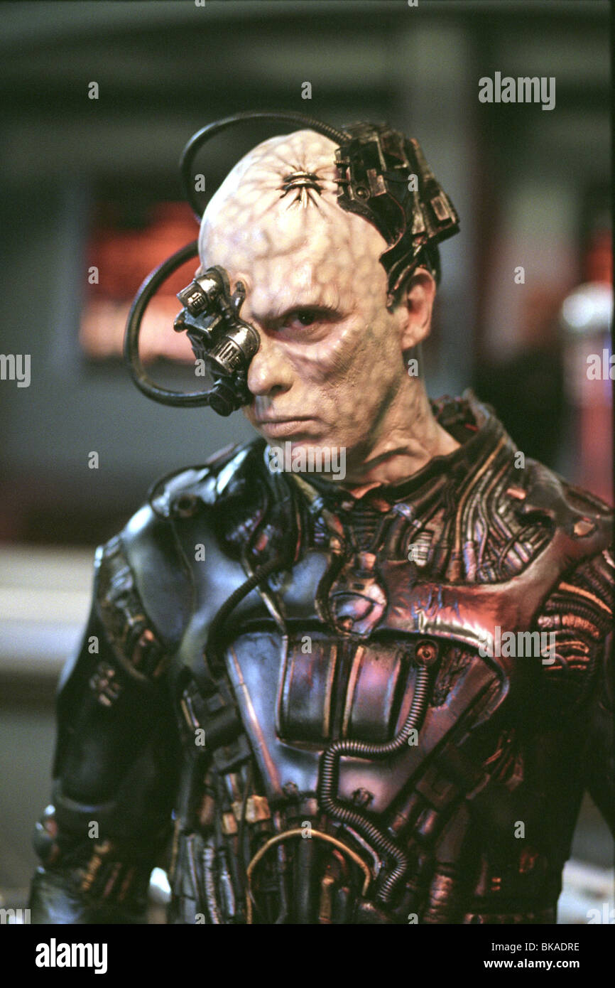 SternTrek: Erster Kontakt-Jahr: 1996 USA Regie: Jonathan Frakes Alice Krige (lBorg Königin) Stockfoto